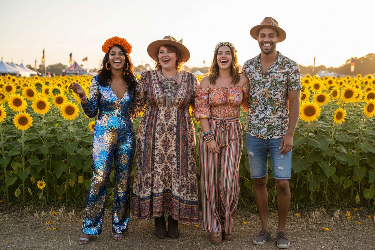 Pre-Loved Fun Festival Fashion