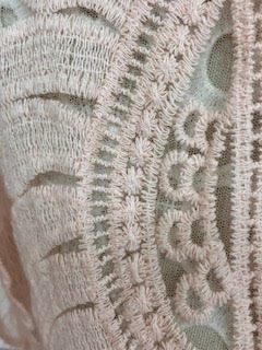 Soft pink embroidered Cover up