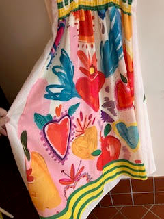 Ooh La La Bright & Strappy Summer Dress