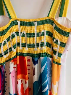Ooh La La Bright & Strappy Summer Dress