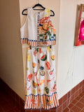 Fun Summer 2 piece Trouser set