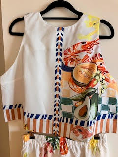 Fun Summer 2 piece Trouser set