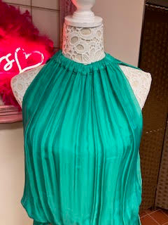 Sleeveless Silk Maxi dress