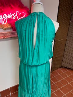 Sleeveless Silk Maxi dress