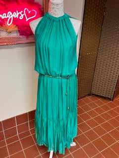 Sleeveless Silk Maxi dress