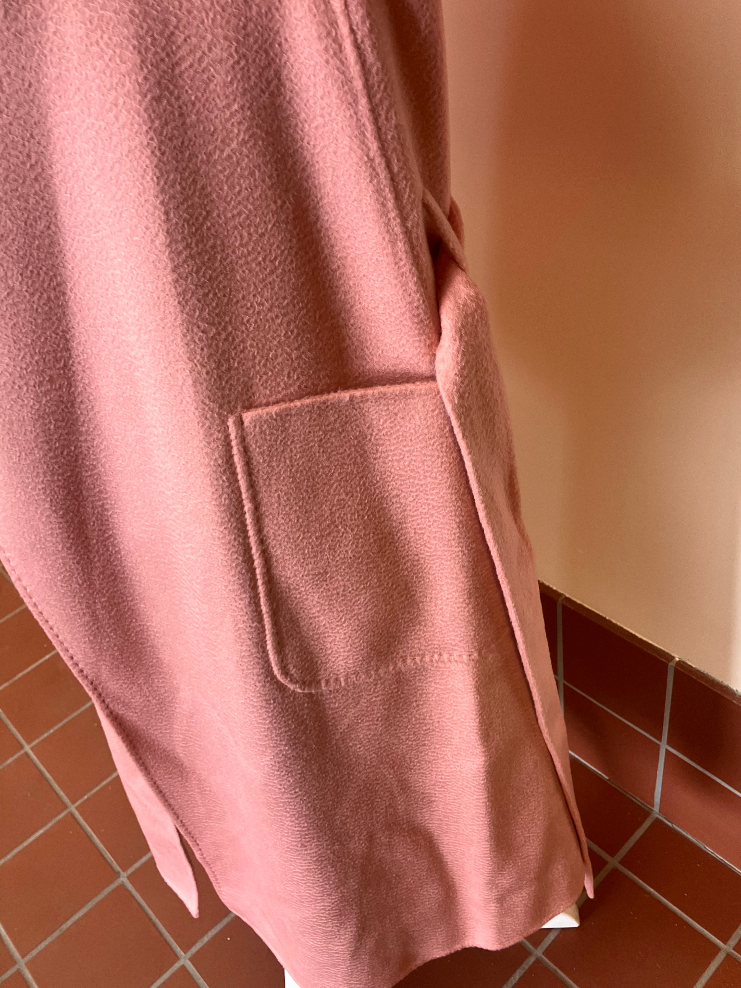 Cashmere Wrap Belted Coat