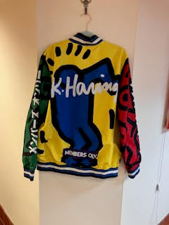 Keith Haring members Only Bomber Jacket Medium