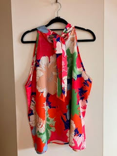 2 Piece Bright & Bold Floral Trouser Set