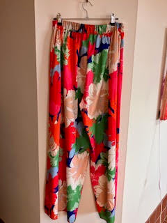2 Piece Bright & Bold Floral Trouser Set