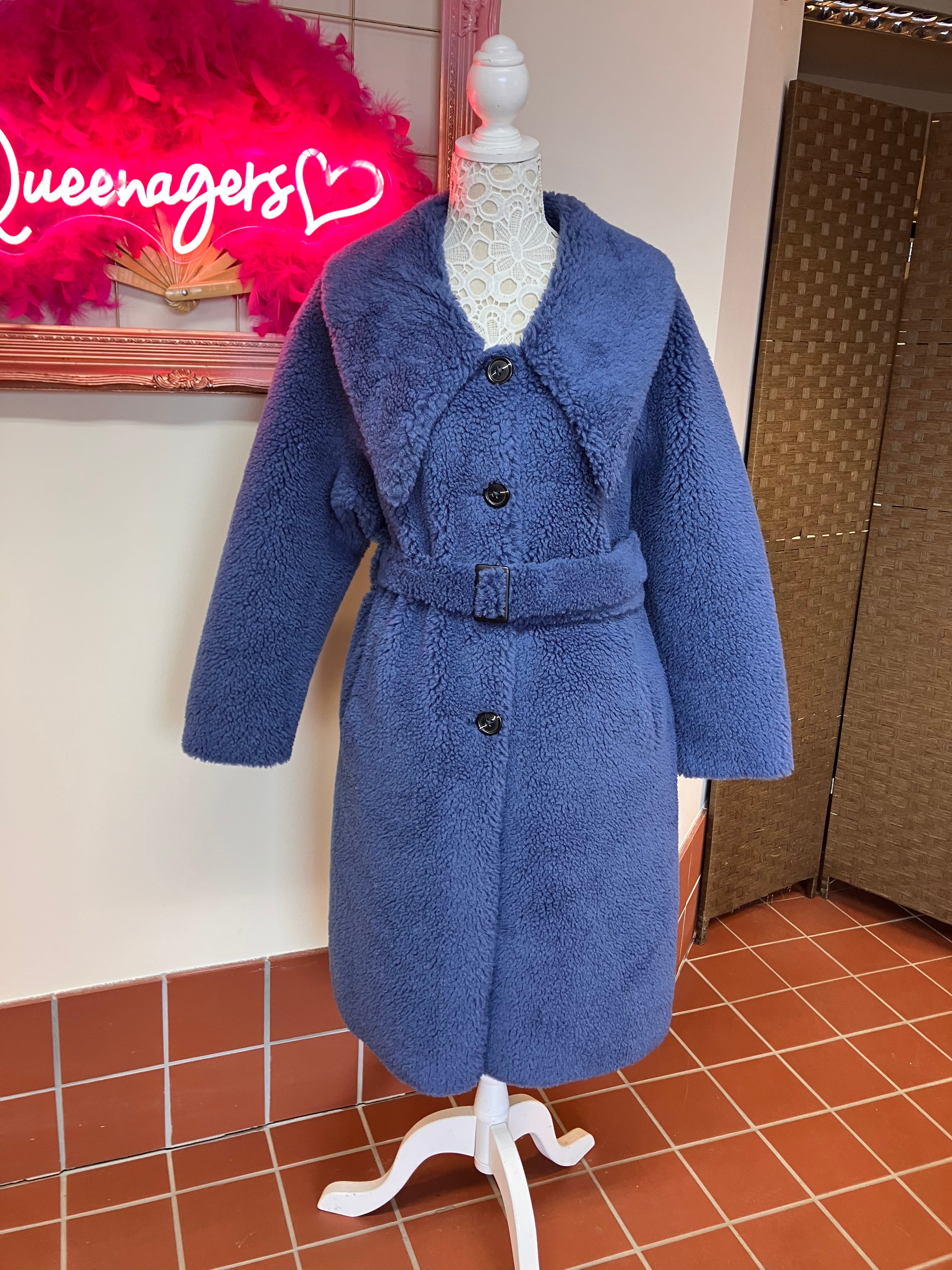 Tutussie Theodora Coat in Shearling