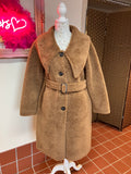 Tutussie Theodora Coat in Shearling