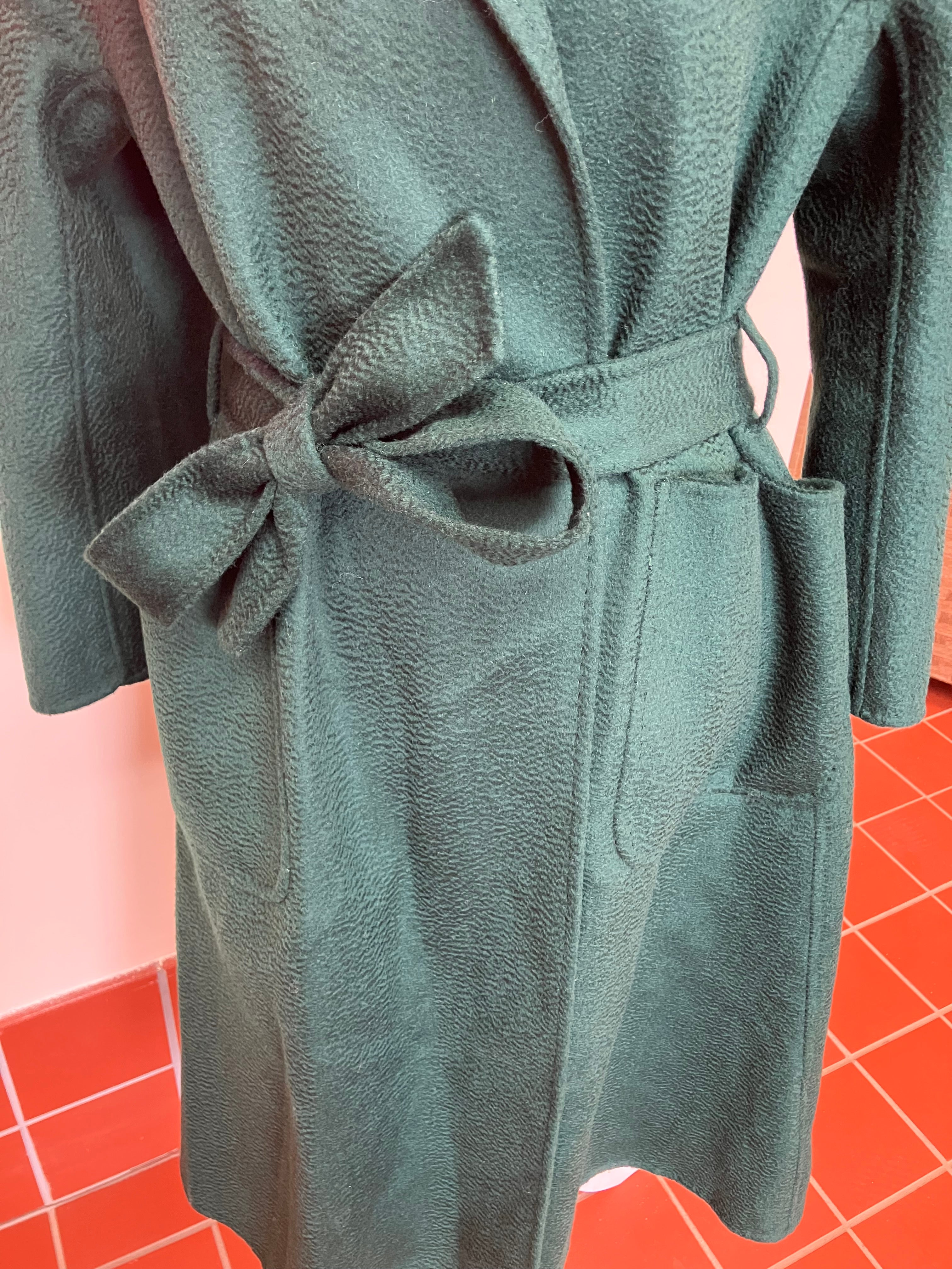 Cashmere Wrap Belted Coat