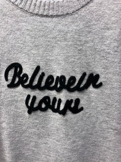 Believe In You x Jumper