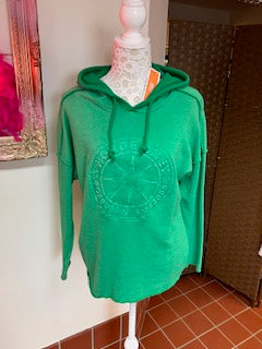 Green Hoodie Sweatshirt Medium/Large