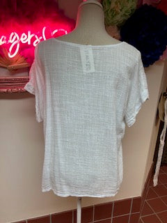 Lining Blouse with Star Detail to Front Large