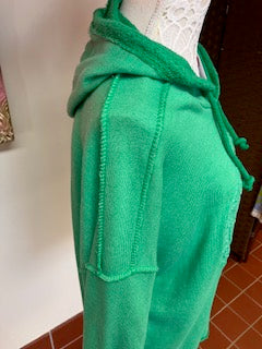 Green Hoodie Sweatshirt Medium/Large