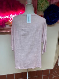 Lining Blouse with Star Detail to Front Large