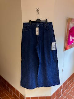 Never Fully Dressed Palazzo Jan wide leg blue Jeans Size 18
