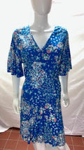 Friends Like These Blue Floral Summer Dress Size 18