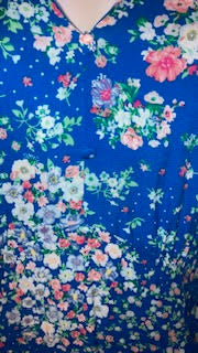 Friends Like These Blue Floral Summer Dress Size 18