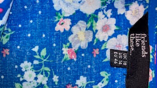 Friends Like These Blue Floral Summer Dress Size 18