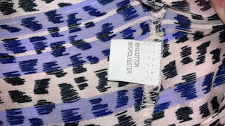 Oversized Pussy Bow Leopard Print Blouse Size 18