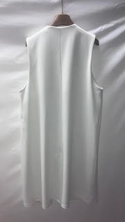 New Look White sleeveless Duster Coat