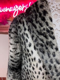 Glenn Models Vintage Faux Fur Coat