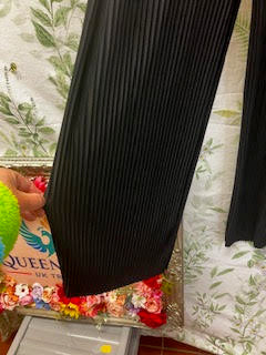 Pleated Wide Legged Palazzo Trousers