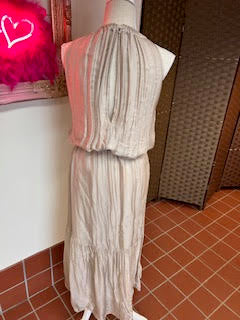 Sleeveless Silk Maxi dress